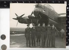 Man in uniform  Military vintage snapshot photo ww2 World War Two Airplane RCAF