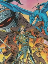 DC Comics DragonLance Issue No 01 Fire & Light 1st Edition 1st Printing Dec 1988