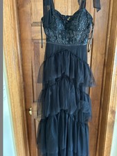 Brand New Women's Black Elegant dress - Size: 9/10