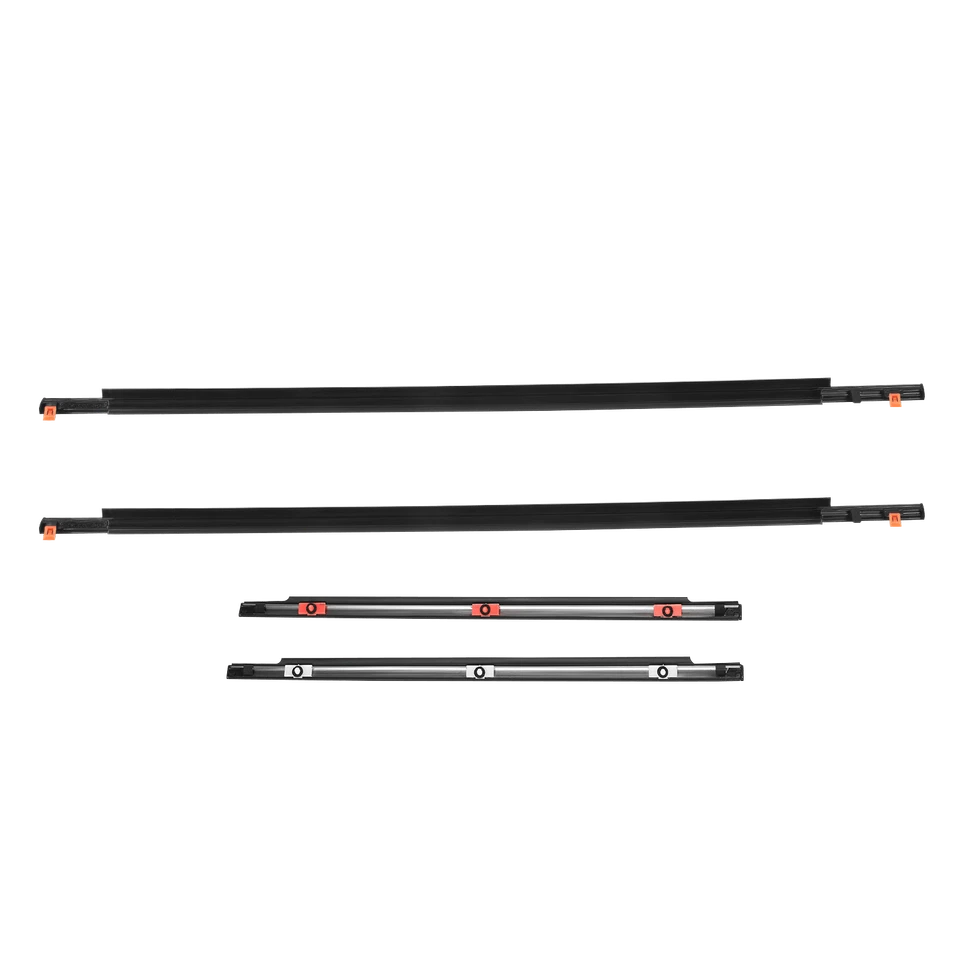 Door Belt Molding Weatherstrip Fits Toyota FJ Cruiser 2007-2014 Front & Rear Set Foto 3 de 4