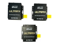 Just Add Power - High Fidelity Gigabit POE UltraHDIP Receivers - 3G-POE-RX