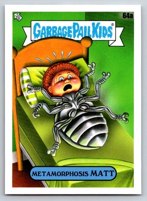 2022 Topps Garbage Pail Kids: Book Worms #64a Metamorphosis Matt