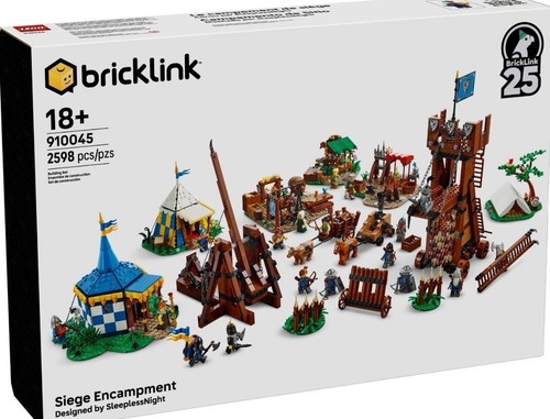 LEGO Bricklink Designer Program 910045 Siege Encampment/ Feldlager, Neu/OVP/MISB