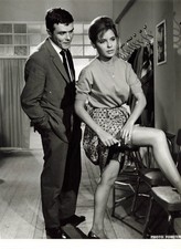 DANIELE GAUBERT le pavé de paris photo argentique originale cinema '61