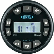 Jensen JMS3RTL Waterproof 3.5" Stereo 160W FM/WB/USB  Bluetooth App Control Boat