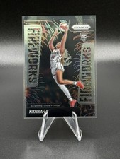 2025 Panini Prizm WNBA Kiki Iriafen RC Fireworks #13 Washington Mystics