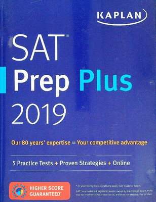 SAT PREP PLUS 2019 AA.VV. KAPLAN 2018 \ BROSCHÜRER
