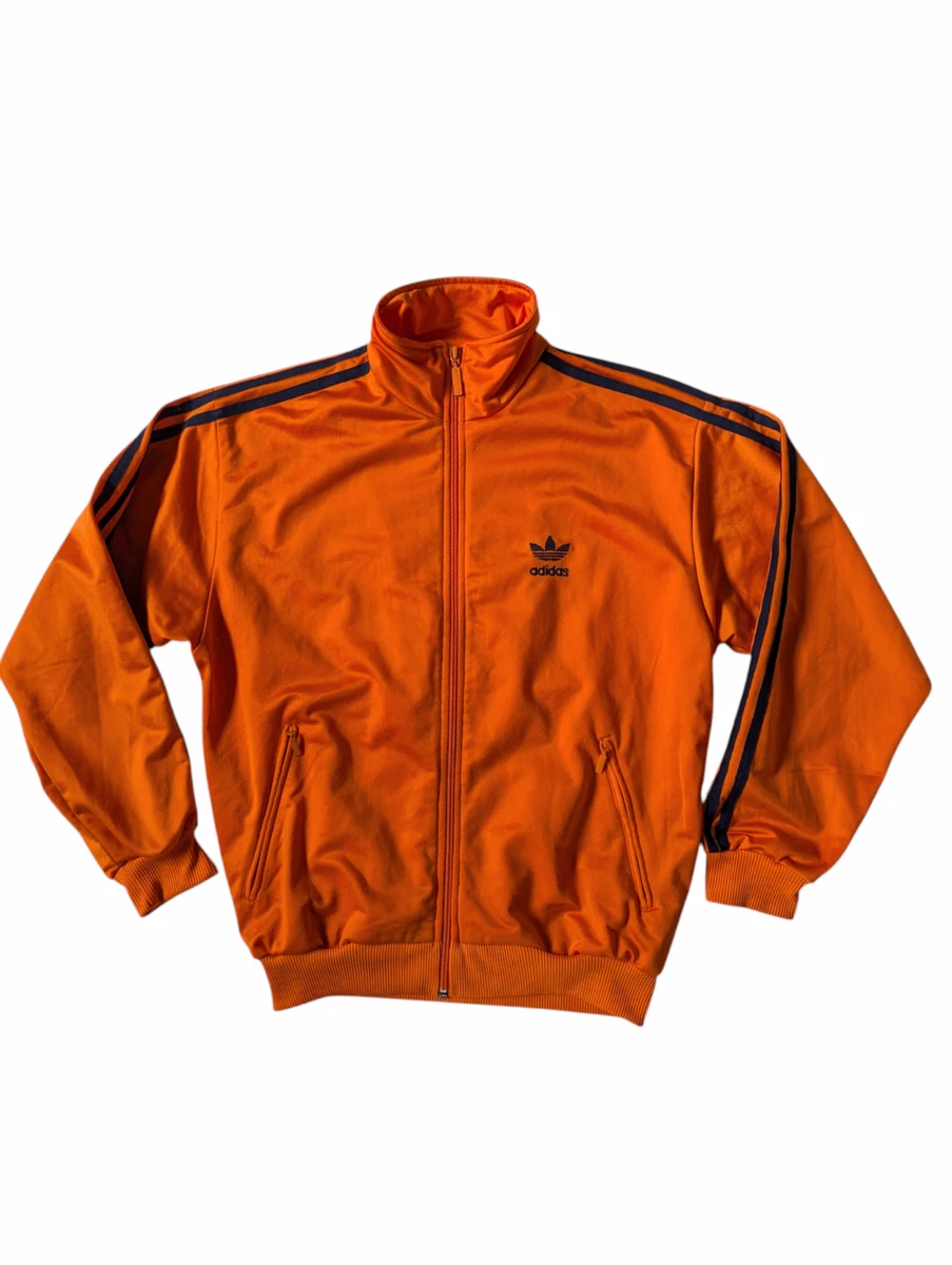 adidas Track Jacket Orange Men's Activewear | eBay