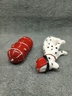 Dalmatian Dog And Red Fire Hydrant Salt And Pepper Shakers — photo 5