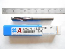 NEW OSG JAPAN 3/8" DIA. X 42MM FL X 85MM OAL SOLID CARBIDE FLAT BOTTOM DRILL
