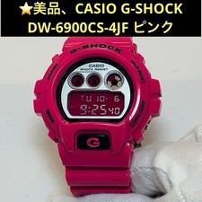 CASIO G-SHOCK DW-6900CS-4JF Pink 20 ATM Stopwatch Alarm Men's Digital From Japan