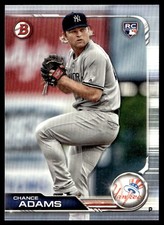 2019 Bowman Chance Adams Rookie New York Yankees #69