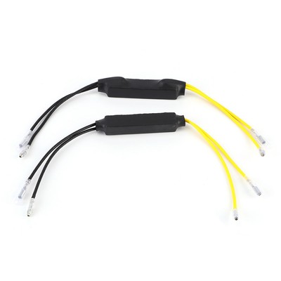 2pcs DC12V 21W LED Motorrad Decoder Fehlerfreier Lastwiderstand Für Blinker