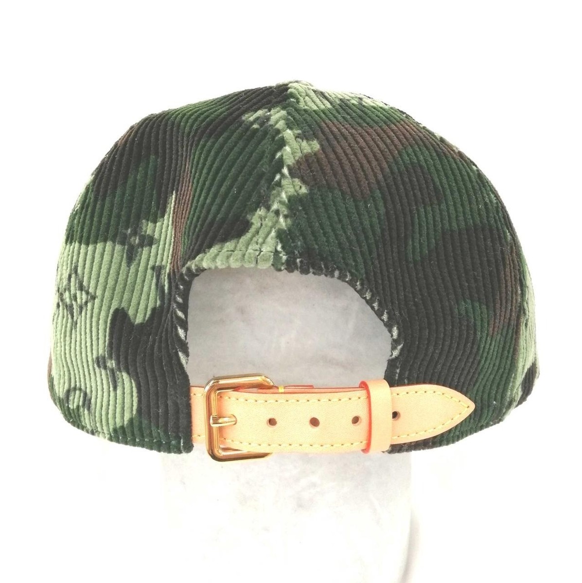 Louis Vuitton Easy Fit Camo Monogram LV Logo Cap Baseball Hat 58cm
