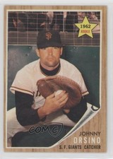 1962 Topps John Orsino #377 0d7s