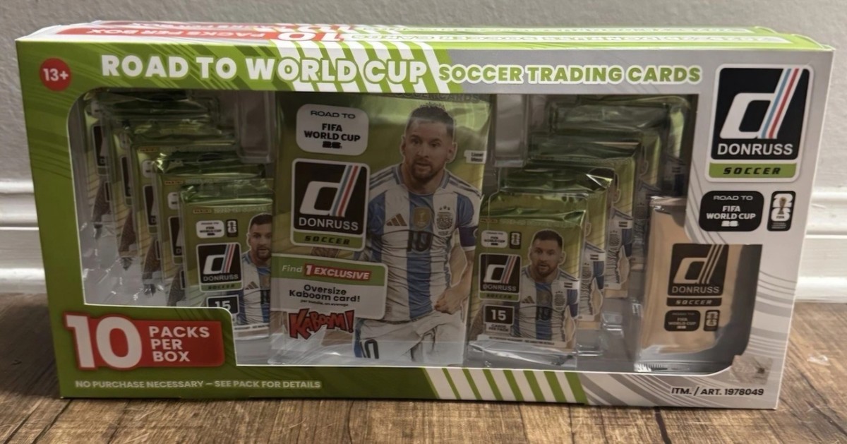 Panini 2025-26 Donruss Road to FIFA World Cup Soccer Costco 