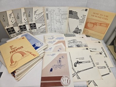 Vintage Gunsmithing Manuals Lot Gun Pro School NACS Firearms Ballistics Course 