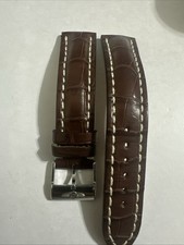 Breitling Crocodile Strap 20/18 OEM 724 P Brown 80-120 Condition 9/10