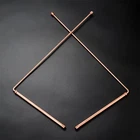 Copper Dowsing Rods 99.9% Pure Copper 2PCS Divining Rods for Ghost Hunting Tools
