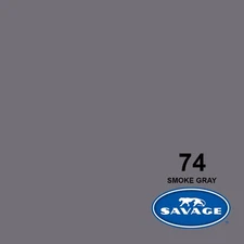 Savage Seamless Background Paper 26" x 12 yd Smoke Gray