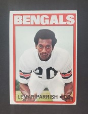 Nice Set Break 1972 Topps HIGH #307 Lemar Parrish card - Cincinnati Bengals !!!