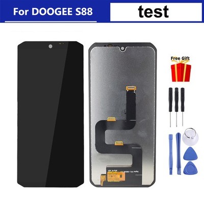 For DOOGEE S88 S88pro S88plus LCD Display Touch Screen Digitizer Replacement