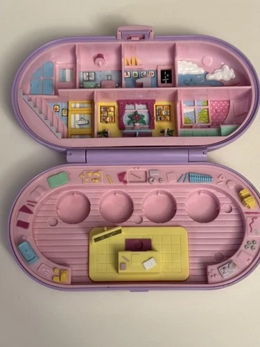 Vintage 1992 Bluebird Polly Pocket Stampin' School Stamper Not Complete