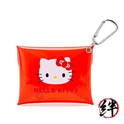 Kitty Hello Clear Small Hülle Mini Clear Case Vinyl Case Sanrio Sanrio