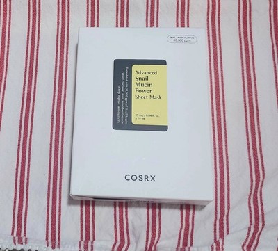 COSRX Advanced Snail Mucin Power Sheet Mask 10 Pack 25ml 0.84oz ea