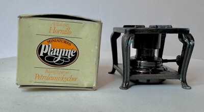 VTG Collectible PLAYME Paraffin Stove PENCIL SHARPENER w BOX MadeIn Spain 2 of 2