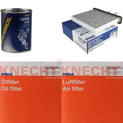 MAHLE / KNECHT Inspektionspaket Filter Set SCT Motor Flush Motorspülung 11604637
