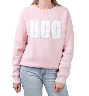NEW 100% UGG Women's Madeline Fuzzy Logo Sweatshirt Soft NEW 100% UGG Women's Madeline Fuzzy Logo Sweatshirt Soft