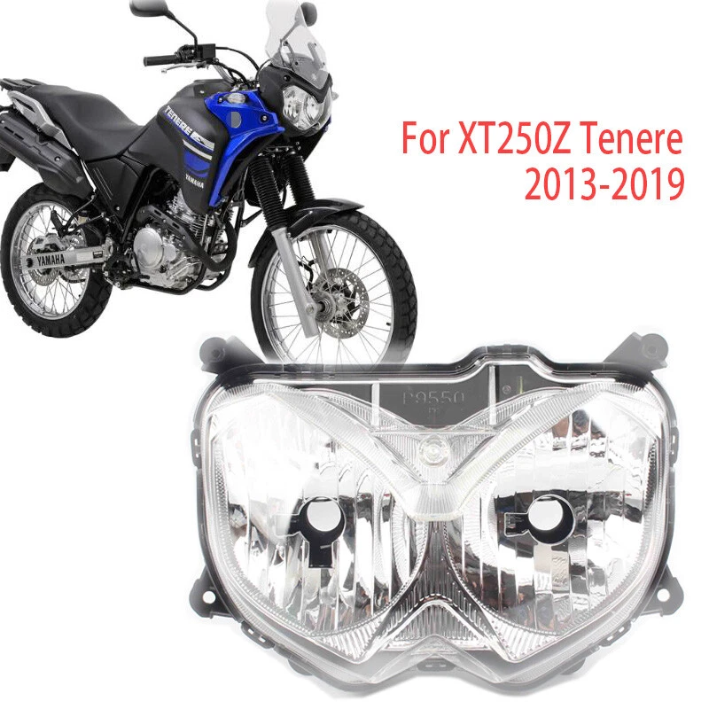 Faro de motocicleta para Yamaha Tenere XT250Z 2013 2014 2015 2016 2017 2018 2019 Foto 2 de 4