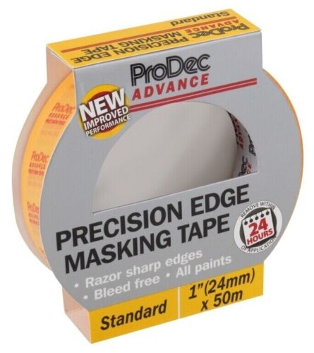 ProDec Advance Precision Edge Masking Tape  (1")  24mm x 50m DIY - Afbeelding 1 van 2