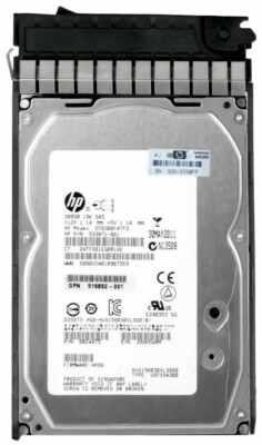 NEU HP EF0300FATFD 300GB 15000U/min SAS 3.5'' 533871-001 HITACHI HUS156030VLS600