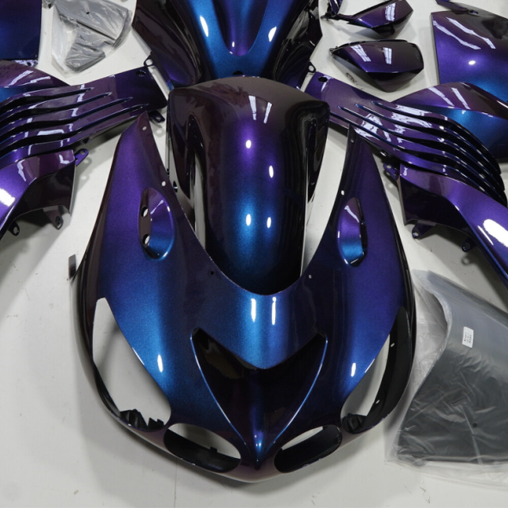 Purple Chameleon Paint ABS Fairings Kit Fit for Kawasaki Ninja ZX