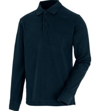 MODYF POLO MANICA LUNGA DA LAVORO CON TASCHINO BLU M /L /XL