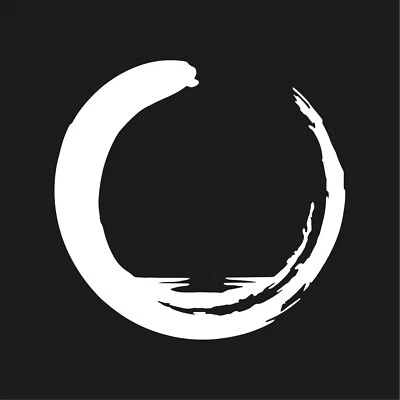 Enso Circle Vinyl Decal Tree Of Life Zen Circle Yoga Sticker - Photo 1/2