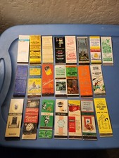 Vintage 22 Match Cover Lot Hotels, Motels, Golden Gate, Acme Sheet Metal +++ GG2