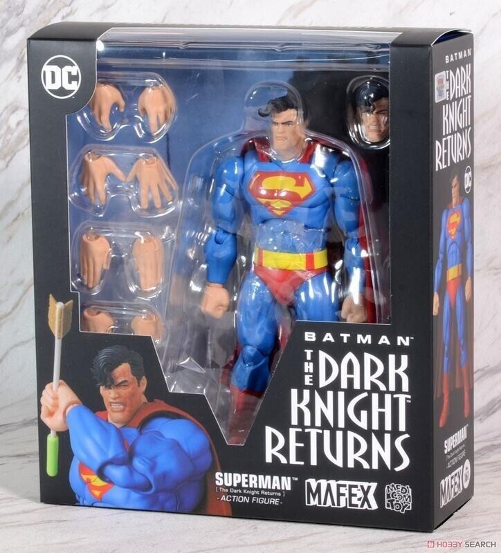 MAFEX No.161 The Dark Knight Returns Superman Action Figure New In