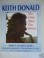 MOVING HEARTS KEITH DONALD  CONCERT GIG POSTER 1999 UNRELEASED PRINTERS POSTER 