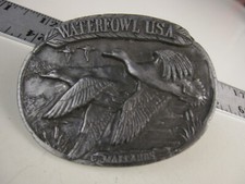 1993-94 Waterfowl USA Mallards 1 of 5000 Hunting Related Buckle  BIS