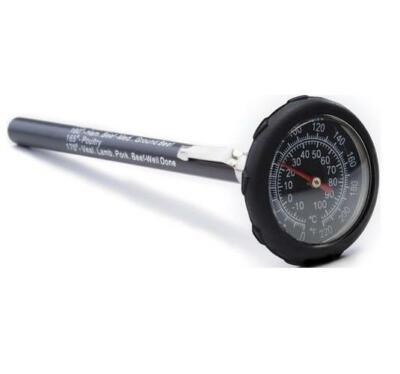 Mechanical Analog Meat Thermometer Camping, Cooking, BBQ, Pork, Beef, Poultry