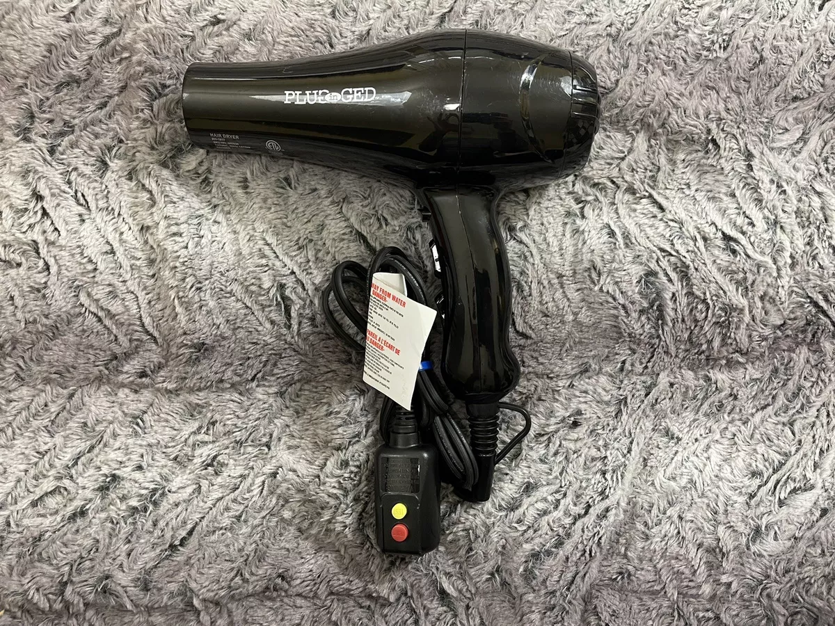 Plugged in hair dryer cheap