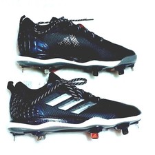 Adidas Power Alley 5 Baseball Cleats Men's Size 7 Metal Spikes Athletic Shoes