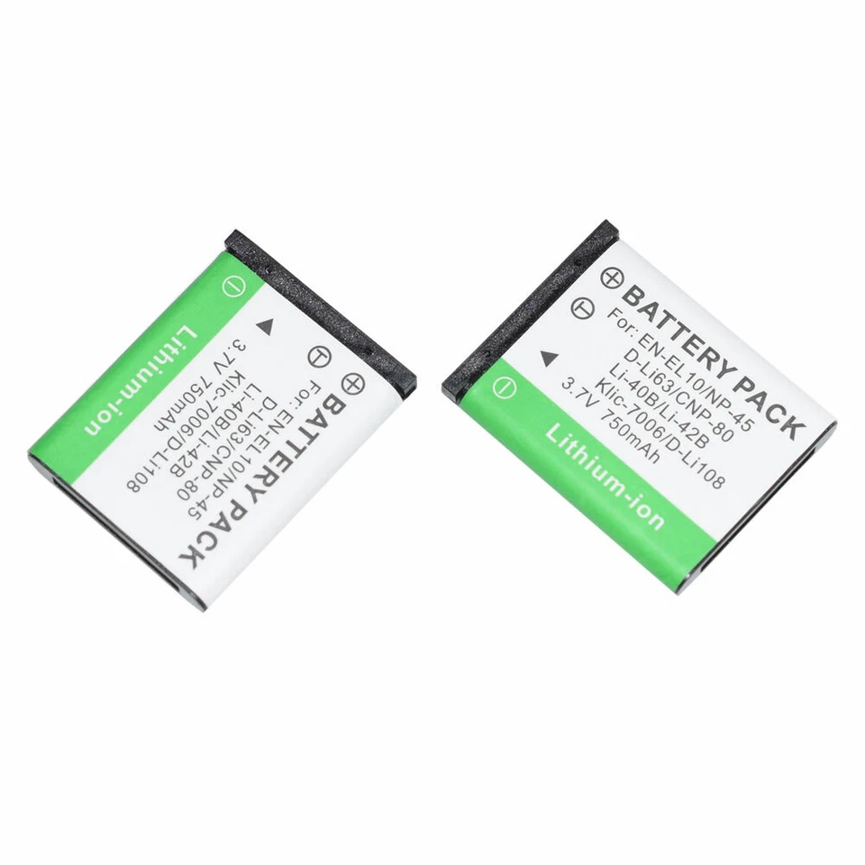 Battery For Li-40B Li-42B Olympus u 795 SW u 820 u 830 u 840 u 850 SW u 1050 SW - Image 2 of 4
