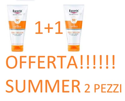 EUCERIN SONNENSCHUTZ 50+ ÖL CONTROL GEL-CREME ultraleichte Anti-Sand