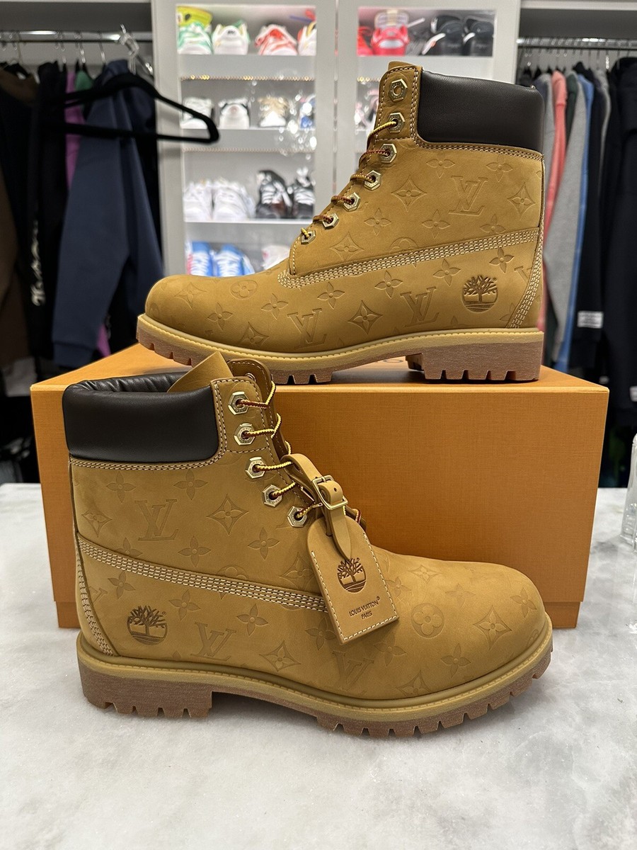 Louis Vuitton X Timberland Monogram LV 6 Inch Ankle Boot | eBay Louis Vuitton X Timberland Monogram LV 6 Inch Ankle Boot | eBay