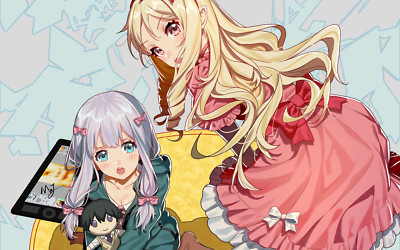 Anime eromangasensei girls elf yamada izumi Playmat Game Mat Desk