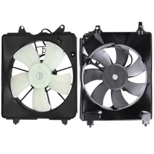 Radiator Condenser Cooling Fan Assembly For 2006-2011 Honda Civic 1.8L 1799CC l4